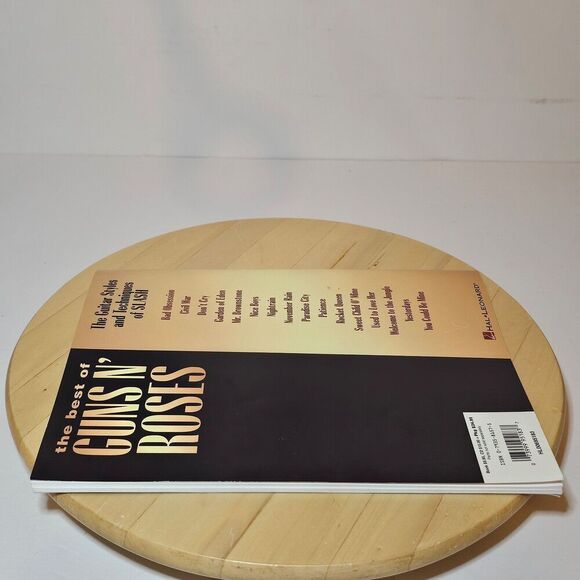 The Best of Guns N' Roses Sheet Music Signature Licks Spiral Guitar Book With CD - Picture 6 of 10